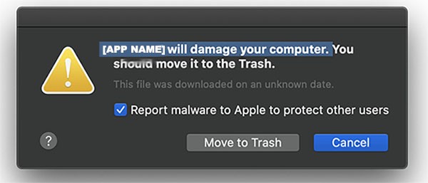 [app] vil beskadige din computer