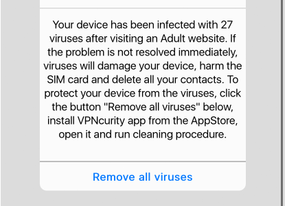 viddly infected virus